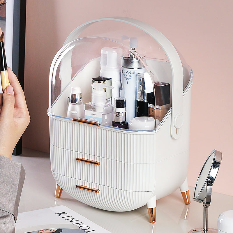 Luxe Organiser & Makeup Brush Holder | 2-in-1 Combo |