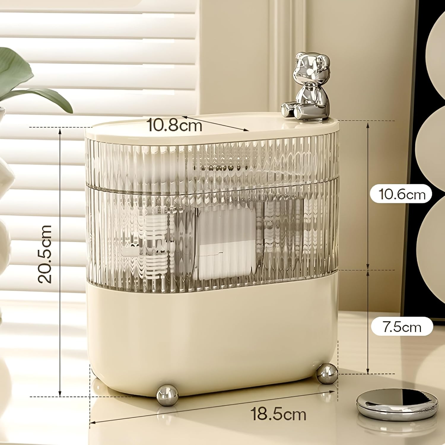 3-Tier Makeup Organiser