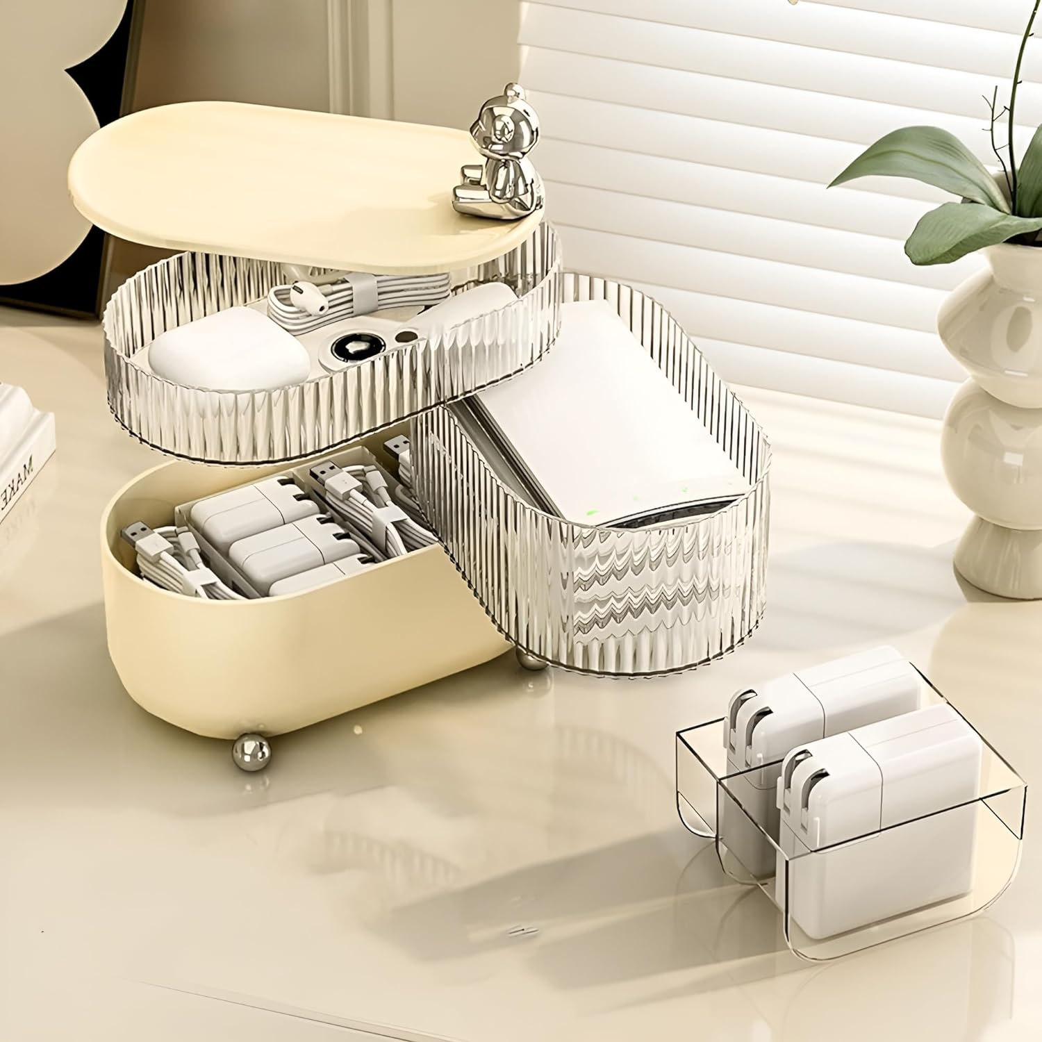 3-Tier Makeup Organiser