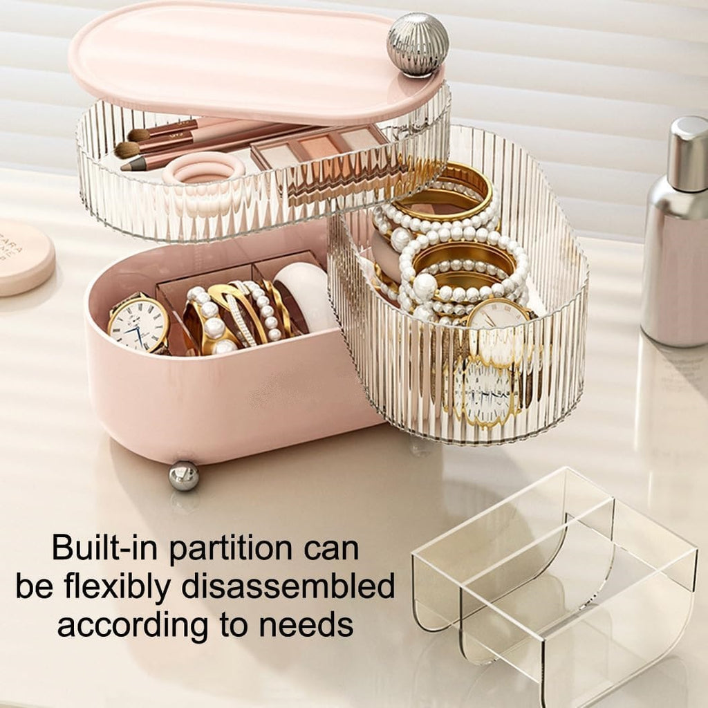 3-Tier Makeup Organiser