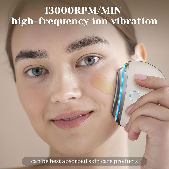 LED Anti-Ageing Face Massager | Electric Gua Sha |