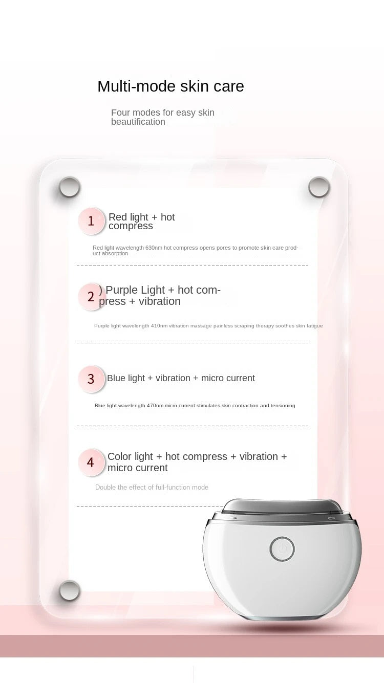 LED Anti-Ageing Face Massager | Electric Gua Sha |