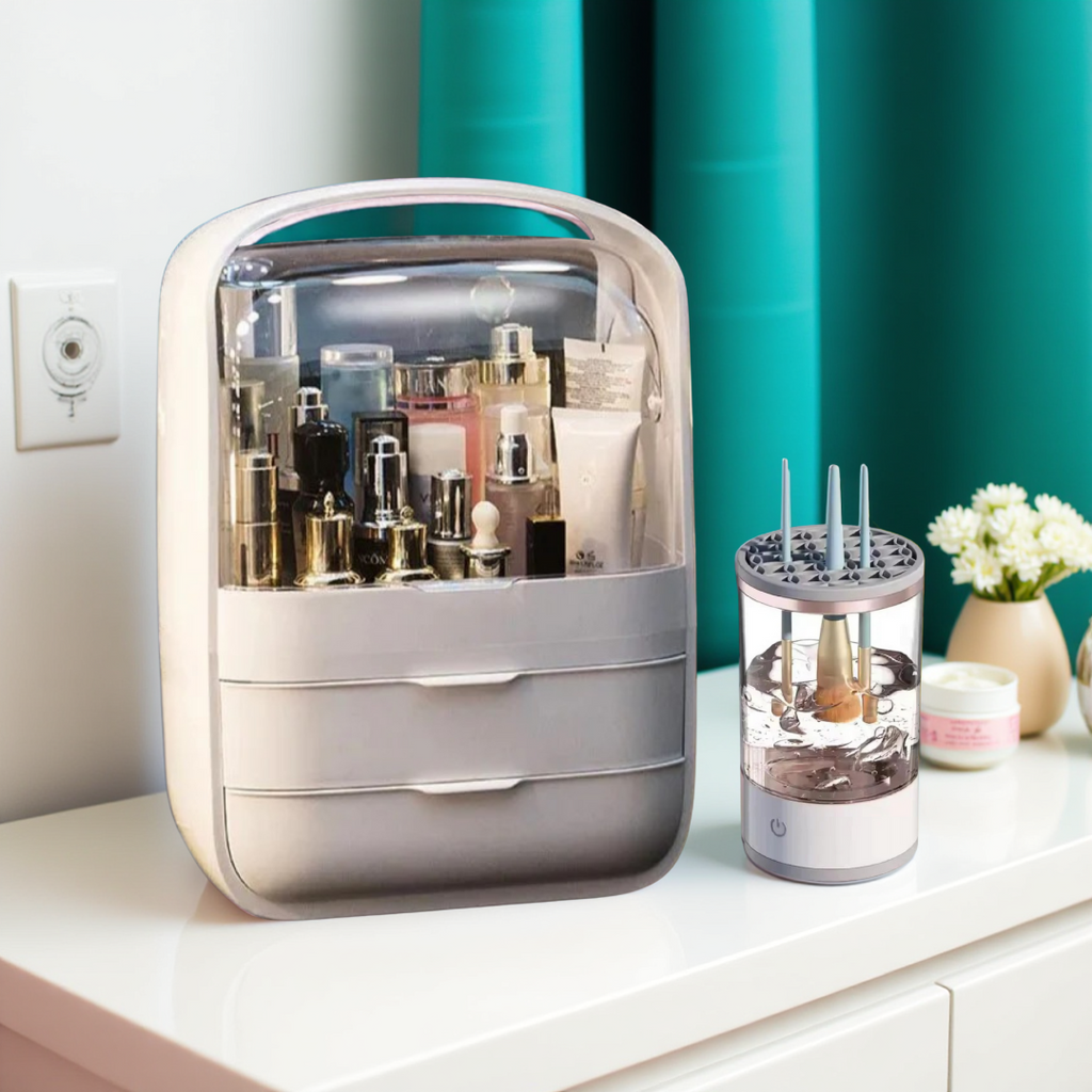 Deluxe Organiser & Maxi Brush Cleaner | 2-in-1 Combo |