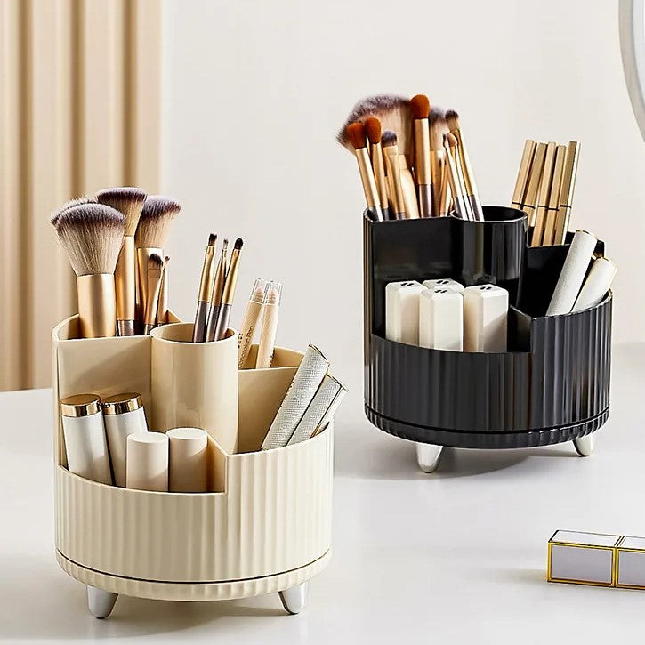 Luxe Rotating Makeup & Brush Holder