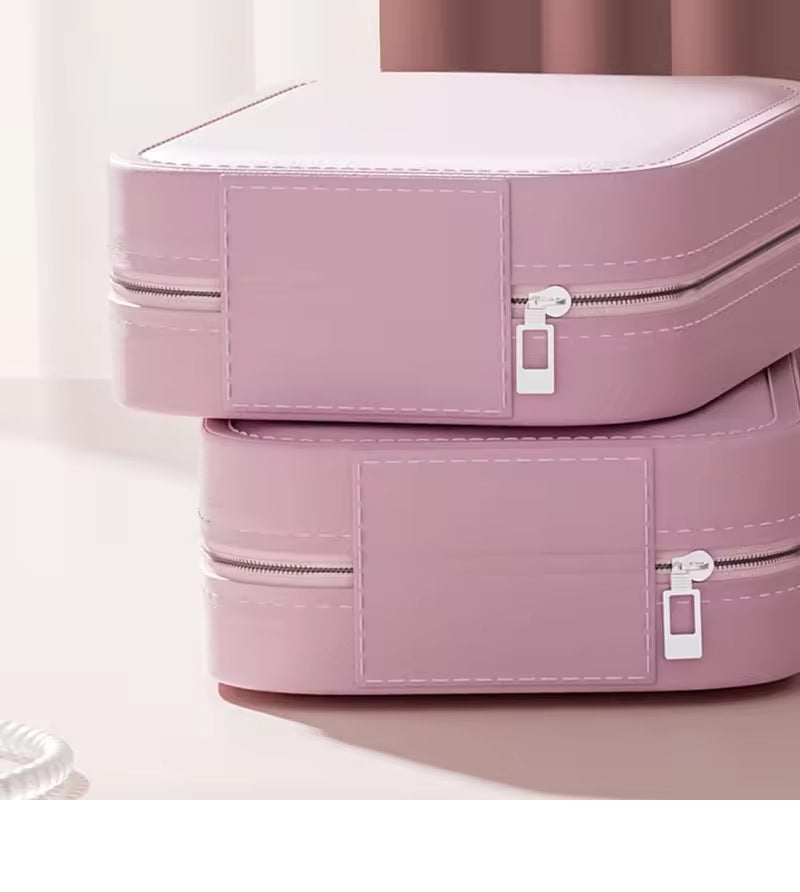 Mini Travel Organiser with Mirror and LED Light