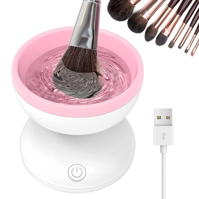 Mini Electric Makeup Brush Cleaner