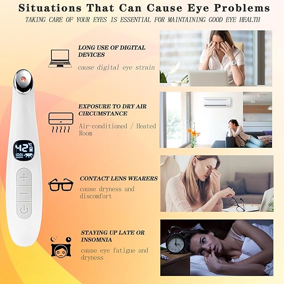 LED Eye and Lip Massager | Hot & Cold |