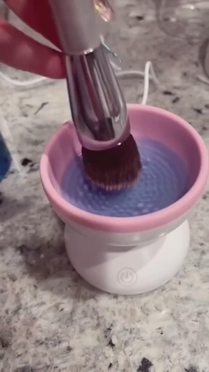 Mini Electric Makeup Brush Cleaner